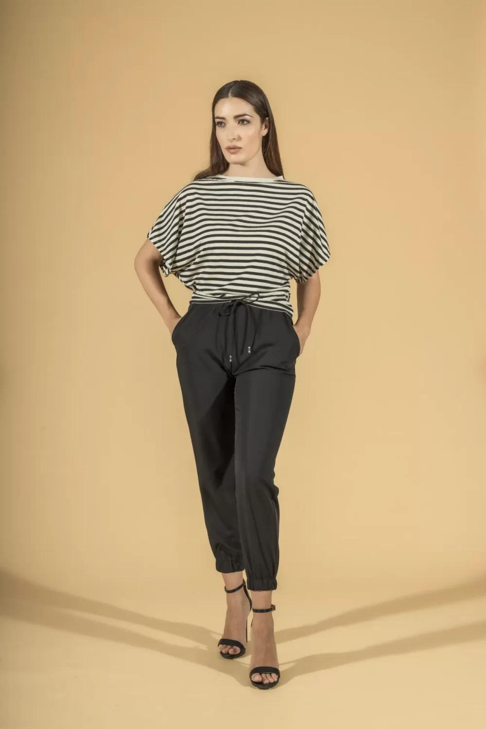 MAGLIA RIGATA CORTA MM – DGP1303