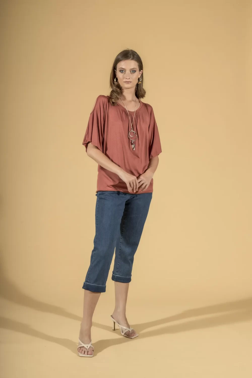 MAGLIA VISCOSA MM CON OMERI SCOPERTI – DGP1322