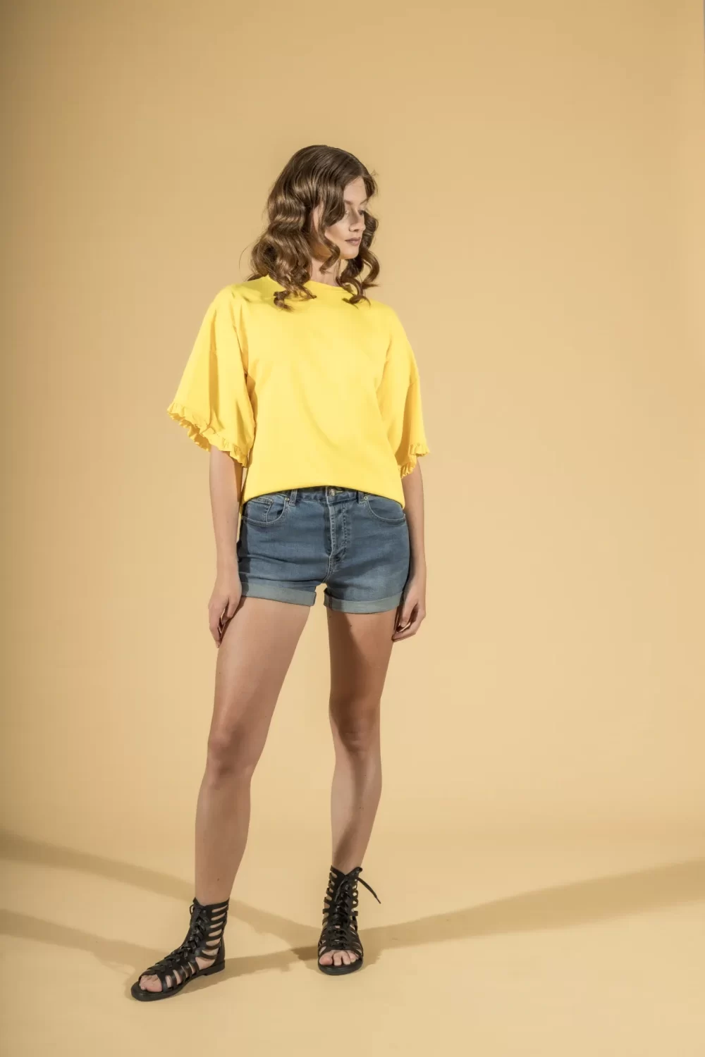 MAGLIA COTONE MM CON RICCETTI – DGP1323