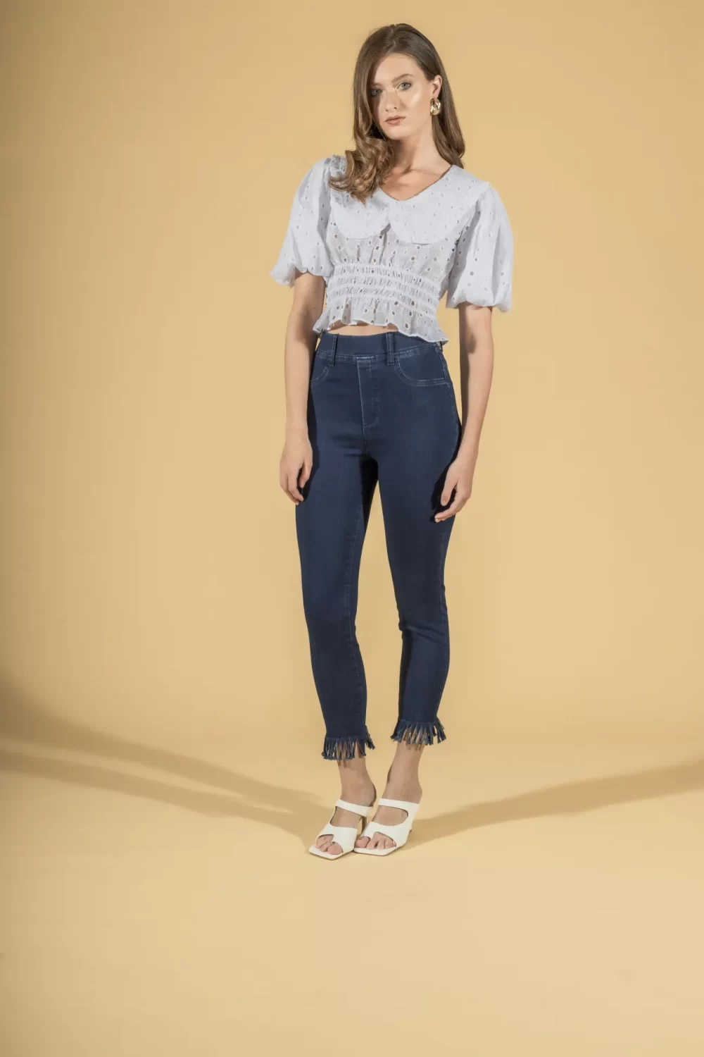 MAGLIA CORTA MAN PALLONCINO IN PIZZO – DGP1412