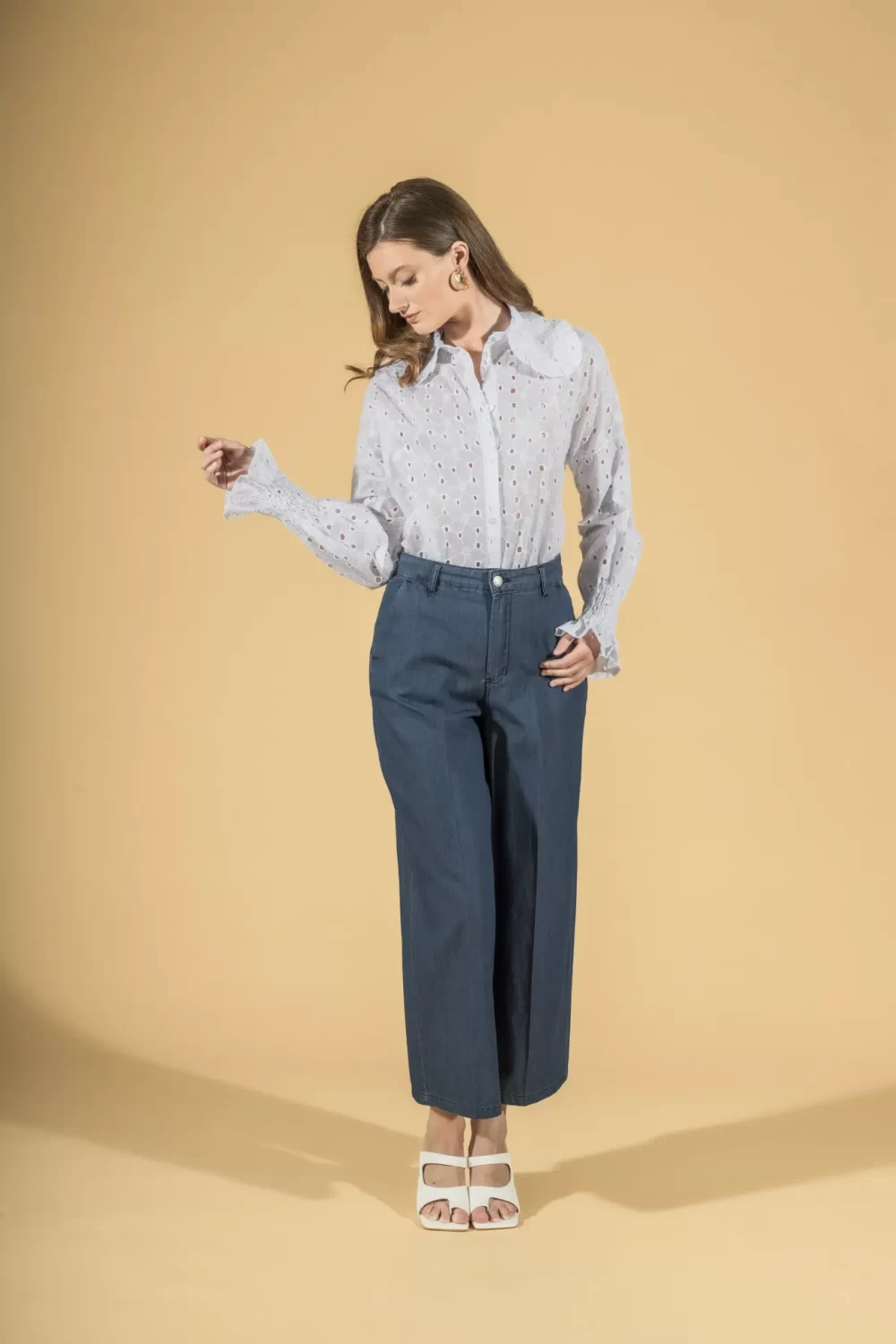 CAMICIA ML IN PIZZO – DGP1414