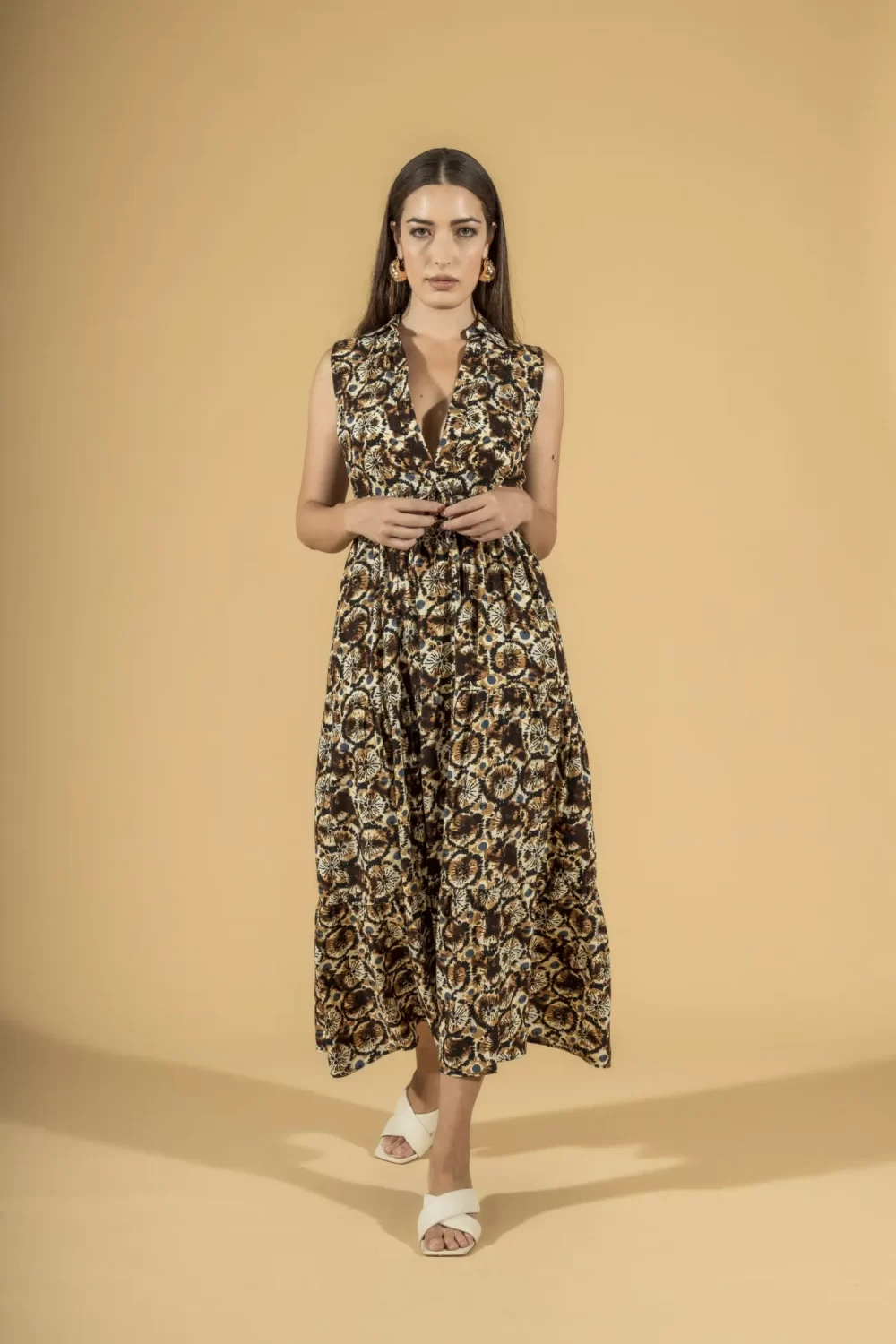 ABITO LUNGO FANTASIA VISCOSA STAMPATA – DGP1442