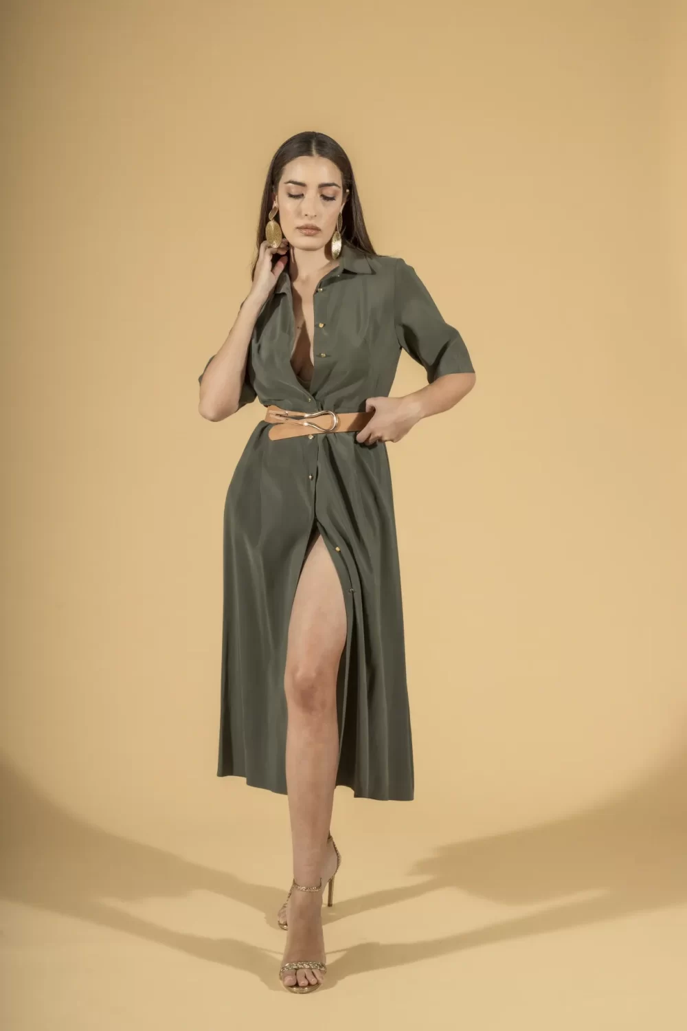 ABITO LUNGO MM CUPRO – DGP1608