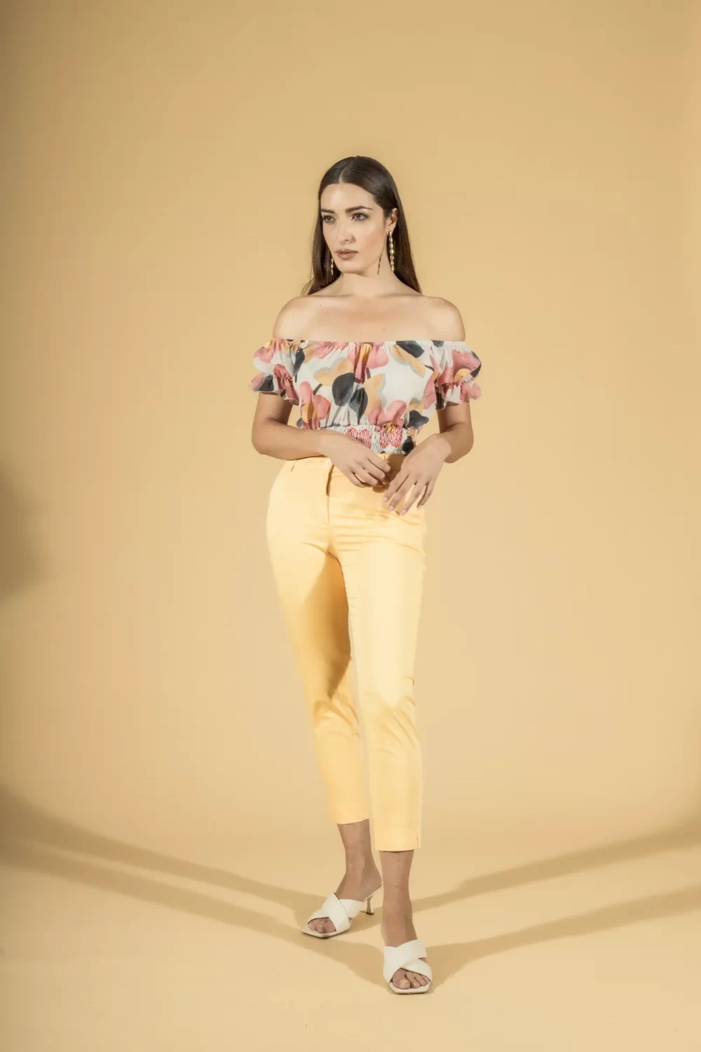 MAGLIA CORTA FANTASIA FIORI – DGP1614