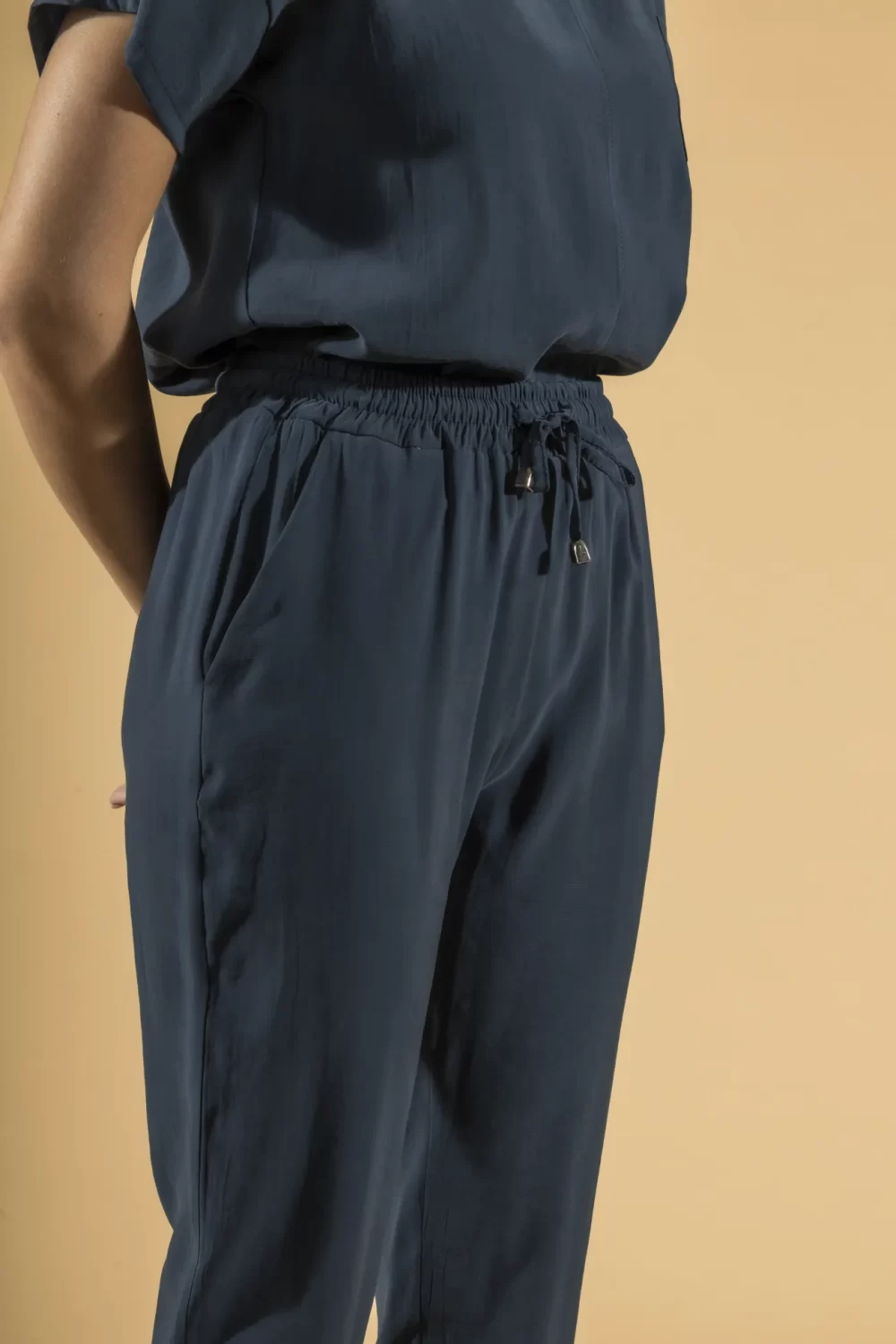 PANTALACCIO CUPRO CON COULISSE E ELA VITA – DGP1710