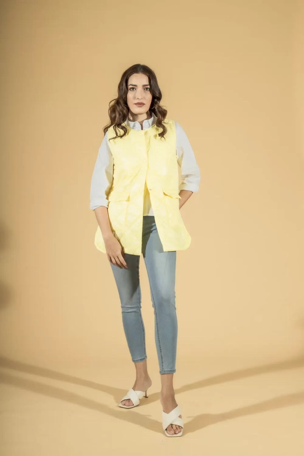 GIUBBINO SMANICATO CON TASCONI – DGP1714