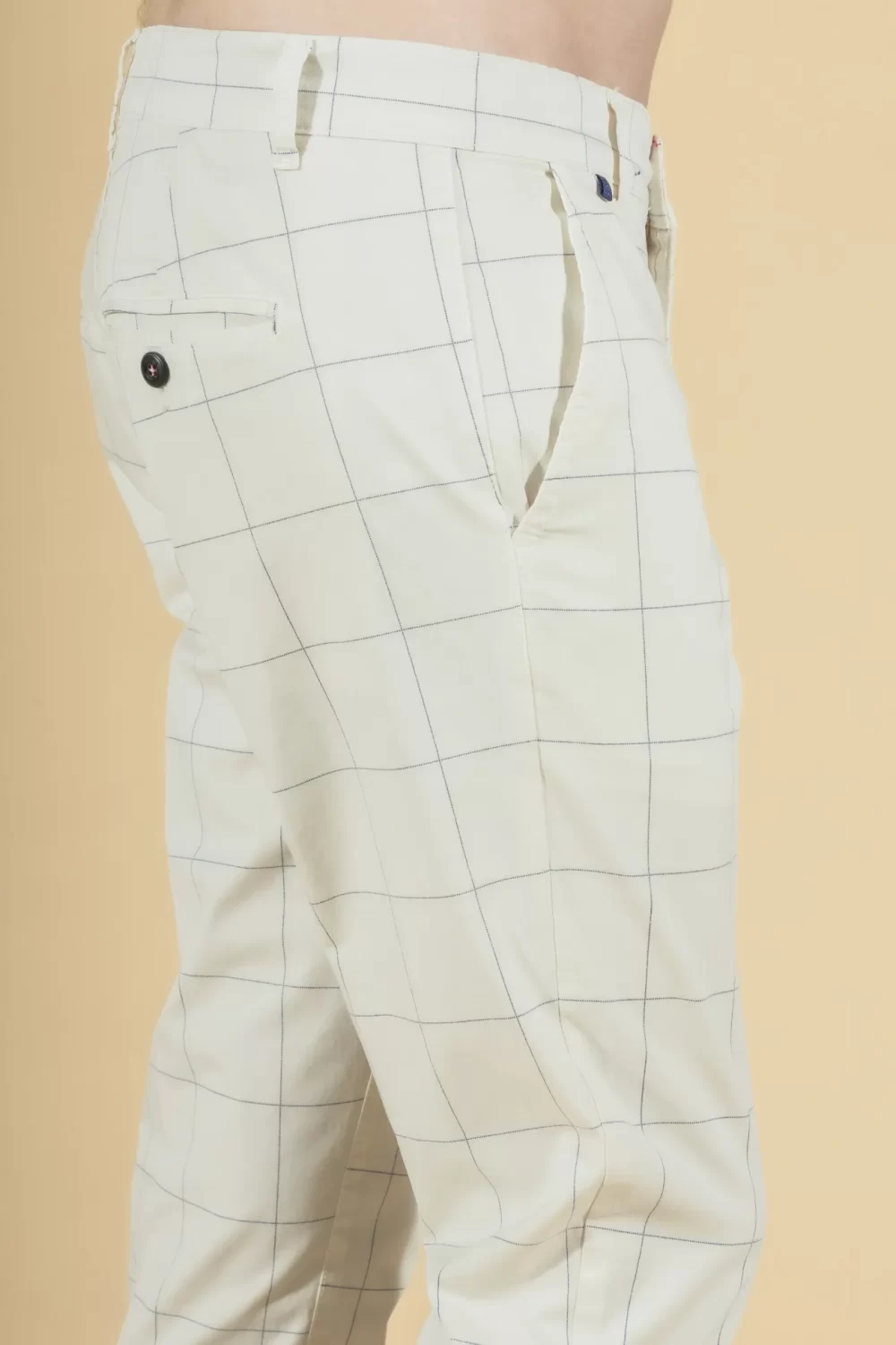 PANTALONE CAPRI QUADRI GABARDINA – UGP605