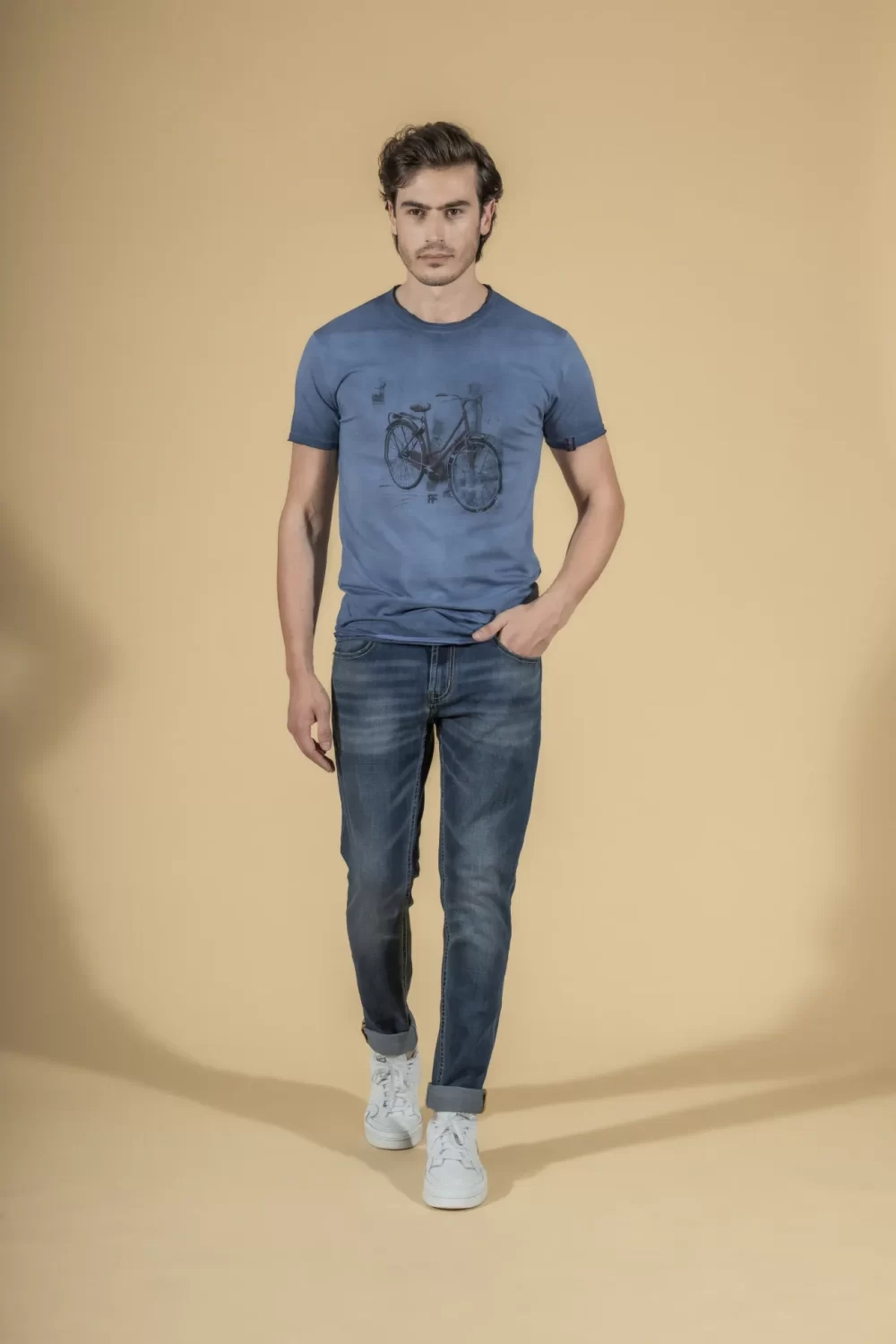 T SHIRT T FREDDO STAMPA BICI – UGP708