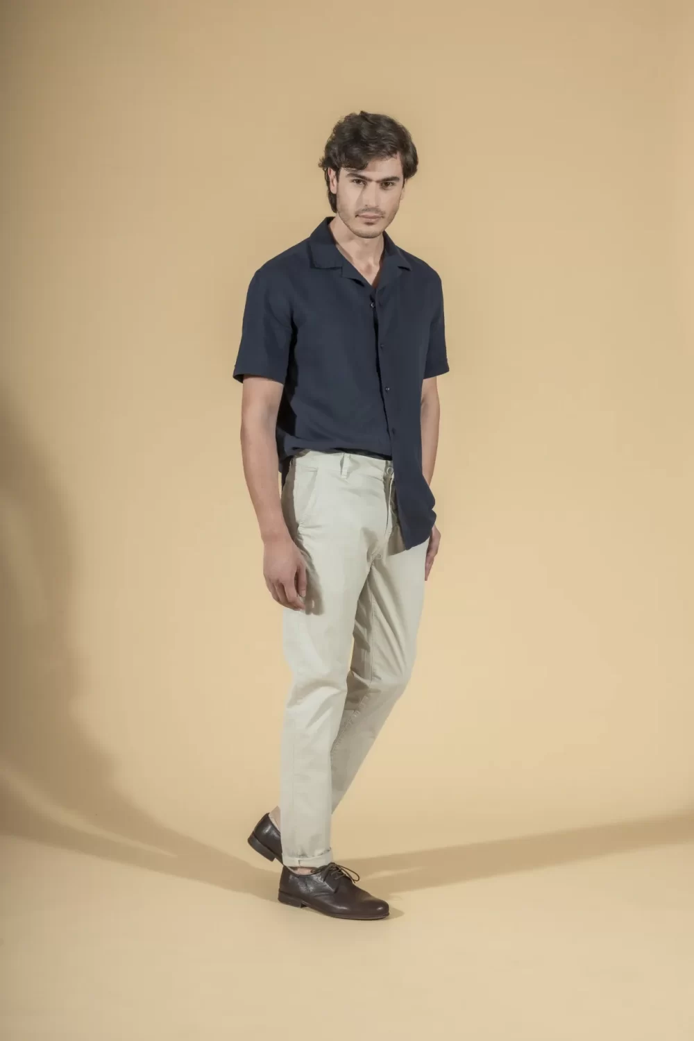 CAMICIA LINO BOWLING MM – UGP906