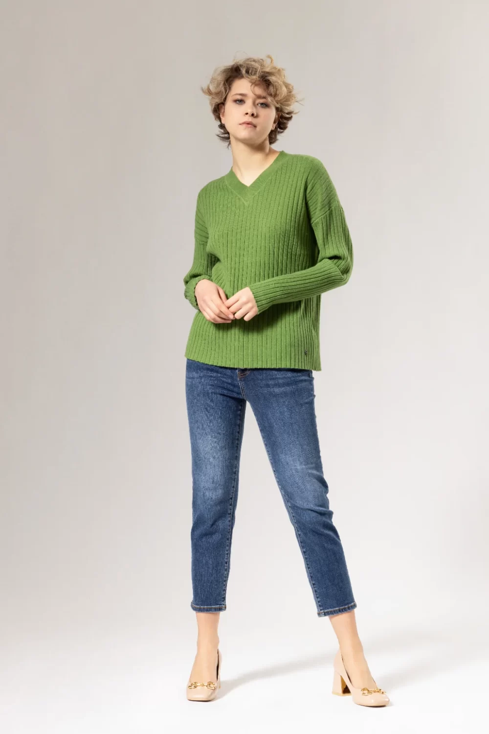 JEANS SLOUCHY CON BOTTONI – DGF2018