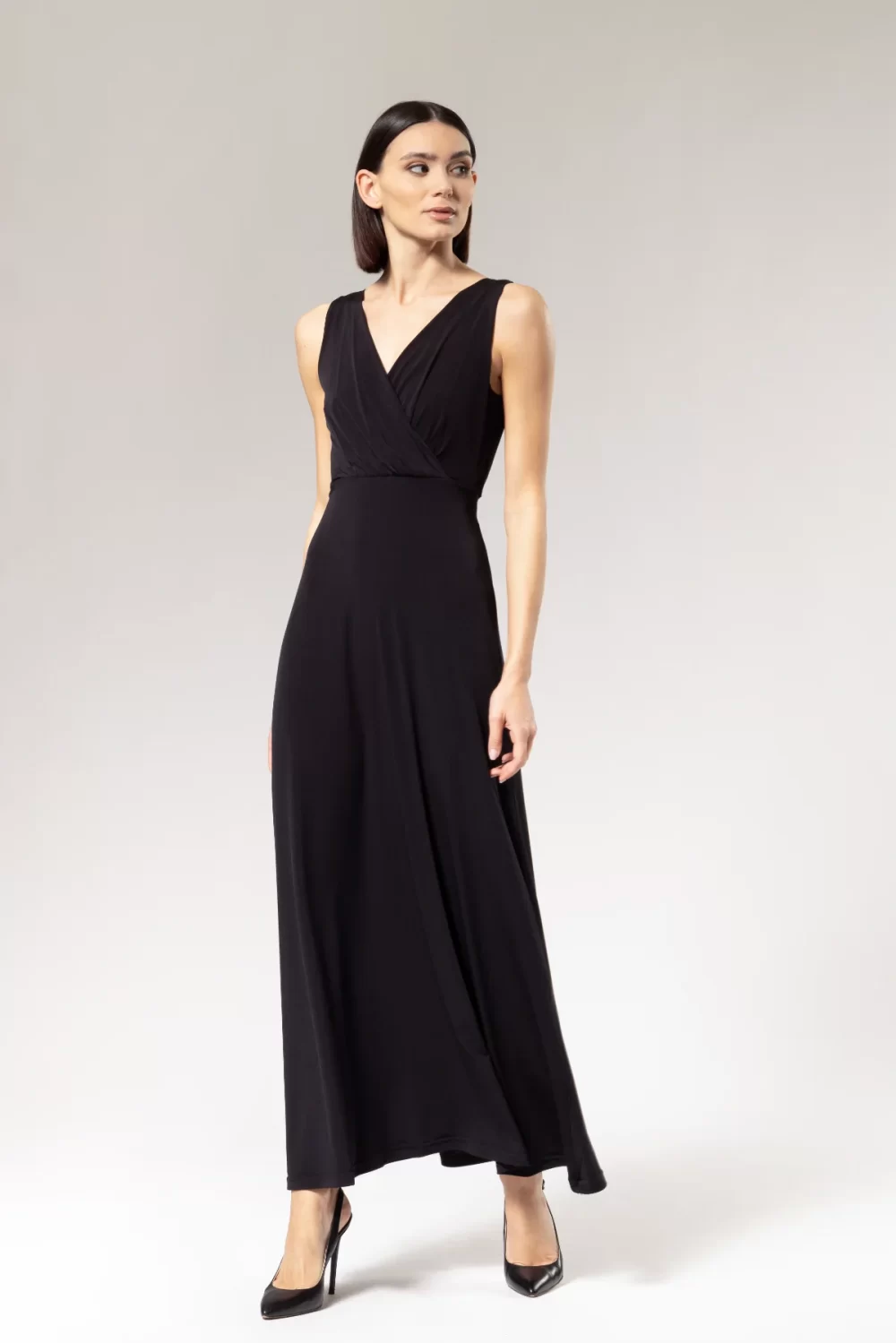 ABITO LUNGO SCOLLO INCROCIO – DGF2562°