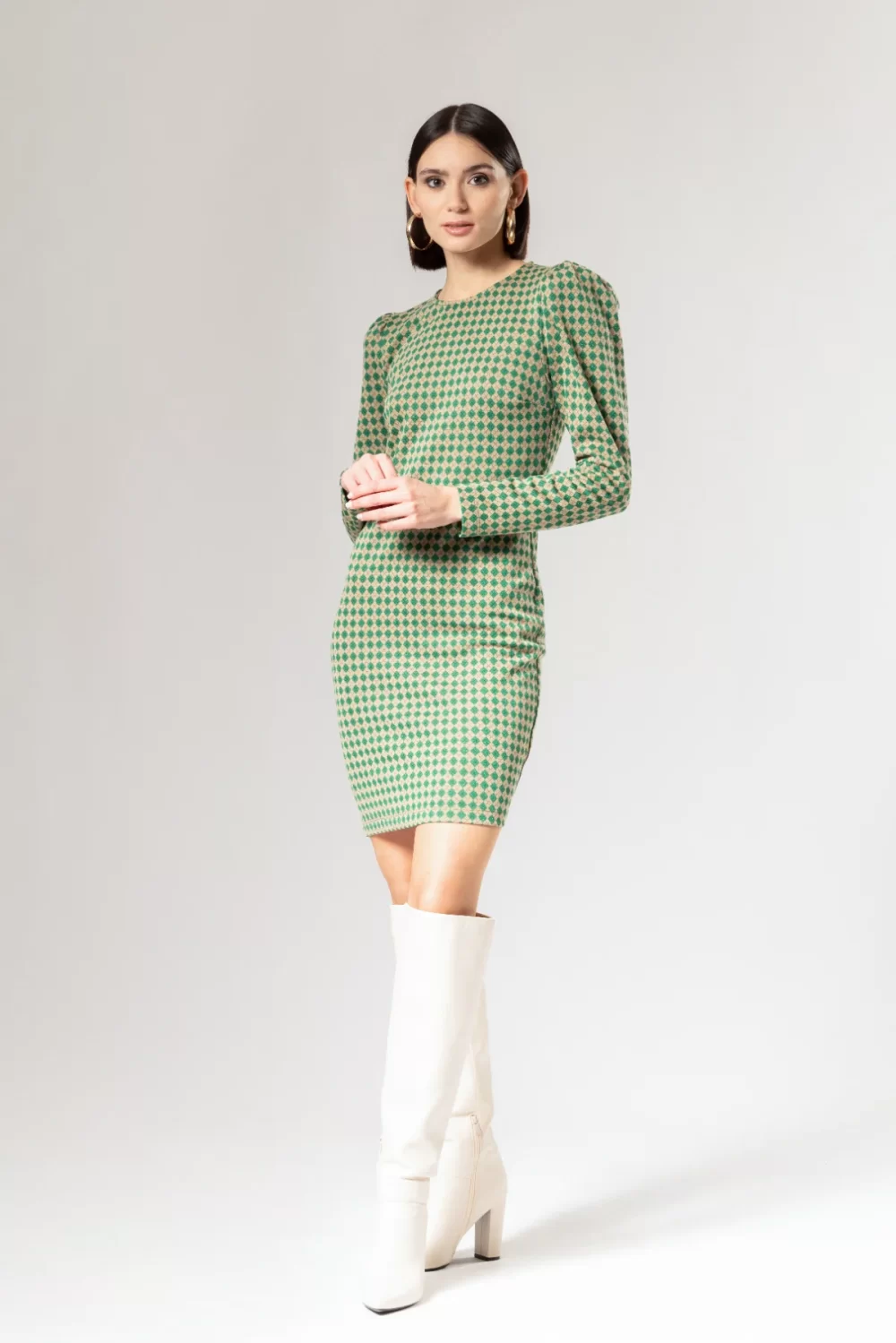 ABITO MANICA PALLONCINO FANTASIA ROMBI – DGF2714°