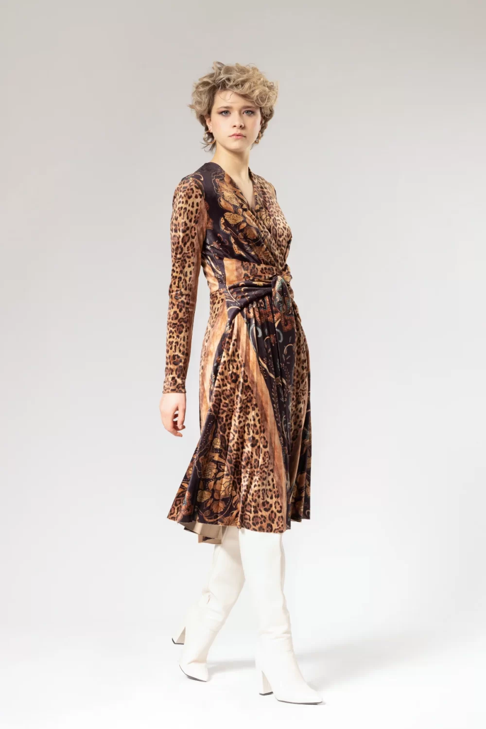 ABITO LUNGO CINIGLIA STAMPATA – DGF2816°