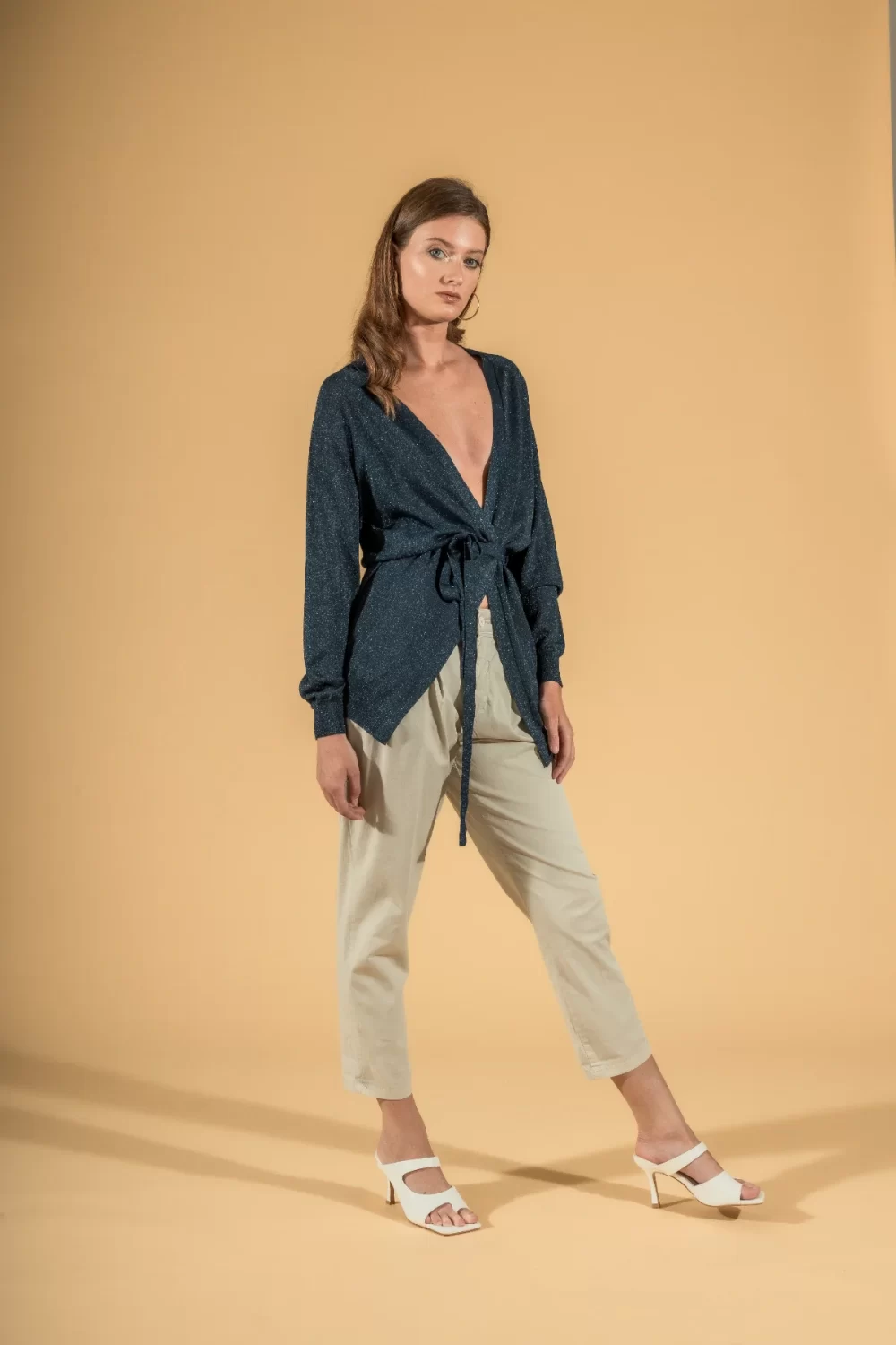 PANTALONE TASCA AMERICA CON PENCES – DGP1530°