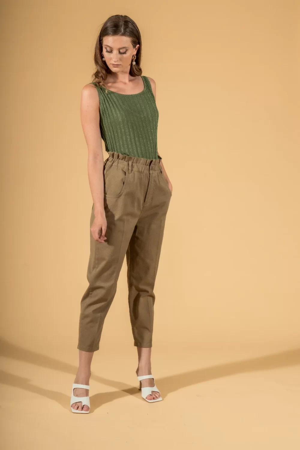 PANTALONE BULL CARAMELLA – DGP1536°