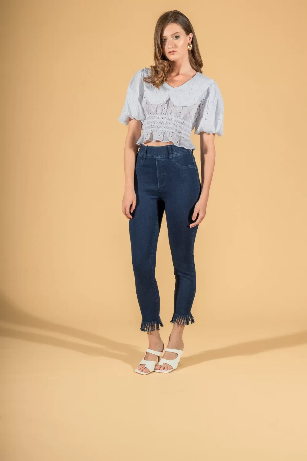 FUSON JEANS SFRANGIATO ALLA CAVIGLIA – DGP1559°