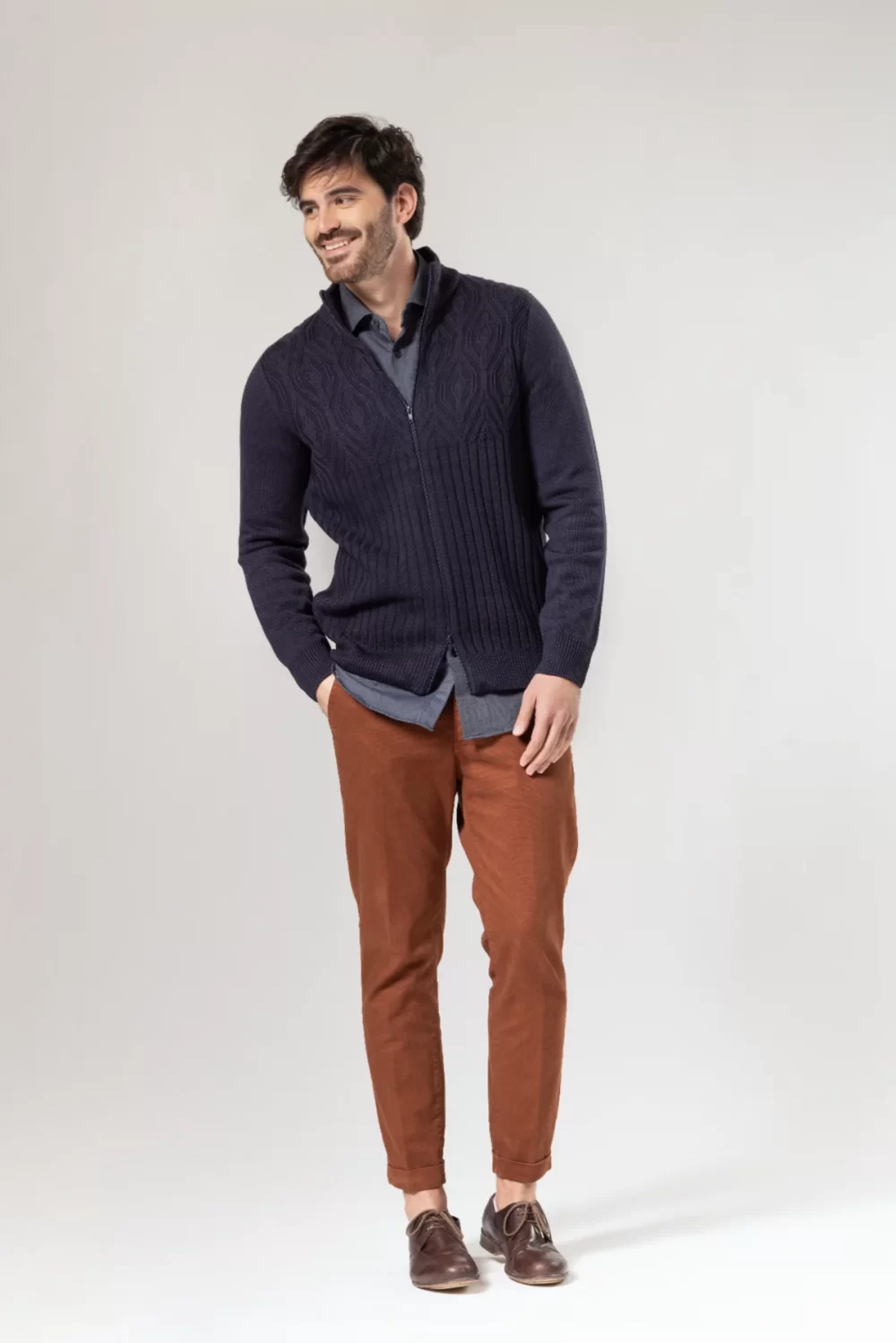 LUPETTO MEZZA ZIP FIN 7 – UGF1229